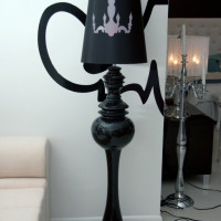 Black Artemis Floor Lamp