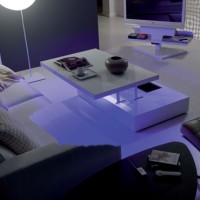 Led-lighted Tables Ozzio Flat-5