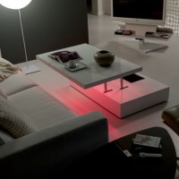 Led-lighted Tables Ozzio Flat-6