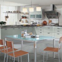 Modern Class Cromatica Simple Kitchen Decor
