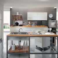 Modern Class Cromatica Simple Kitchen Interior