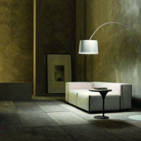 Tuco Floor Lamp White by Modani