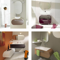 Lasa Flux Bathroom Furniture Set-005