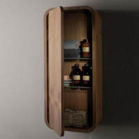 Contemporary Dark Walnut Bathroom Furniture by Toto - 02