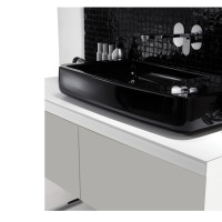 Ext Black and White Bathrooms – 1