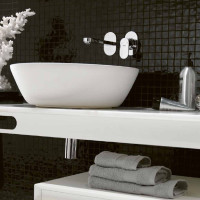 Ext Black and White Bathrooms - 5