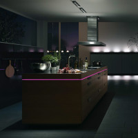Kitchen Design with Mood Lighting
