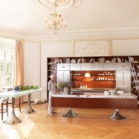 Library Style Kitchen Design