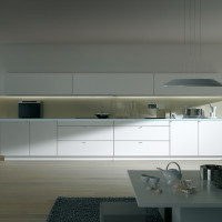 Pure White Modern Kitchen Design