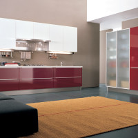 Alineal Kitchen Design with Rug- Euromobil