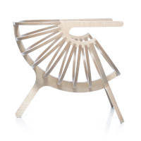 Unique plywood chair design branca-3
