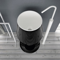 lamp shaped washbasin light artceram-2