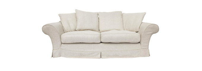 Alston in Alston Linen 2 Seater sofa