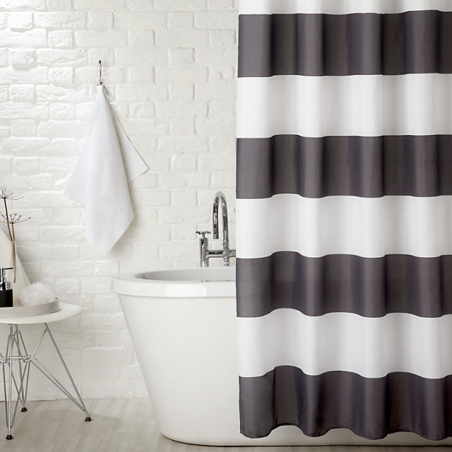 john lewis stripe shower curtain