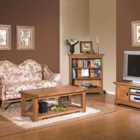 toulouse antique oak tv unit